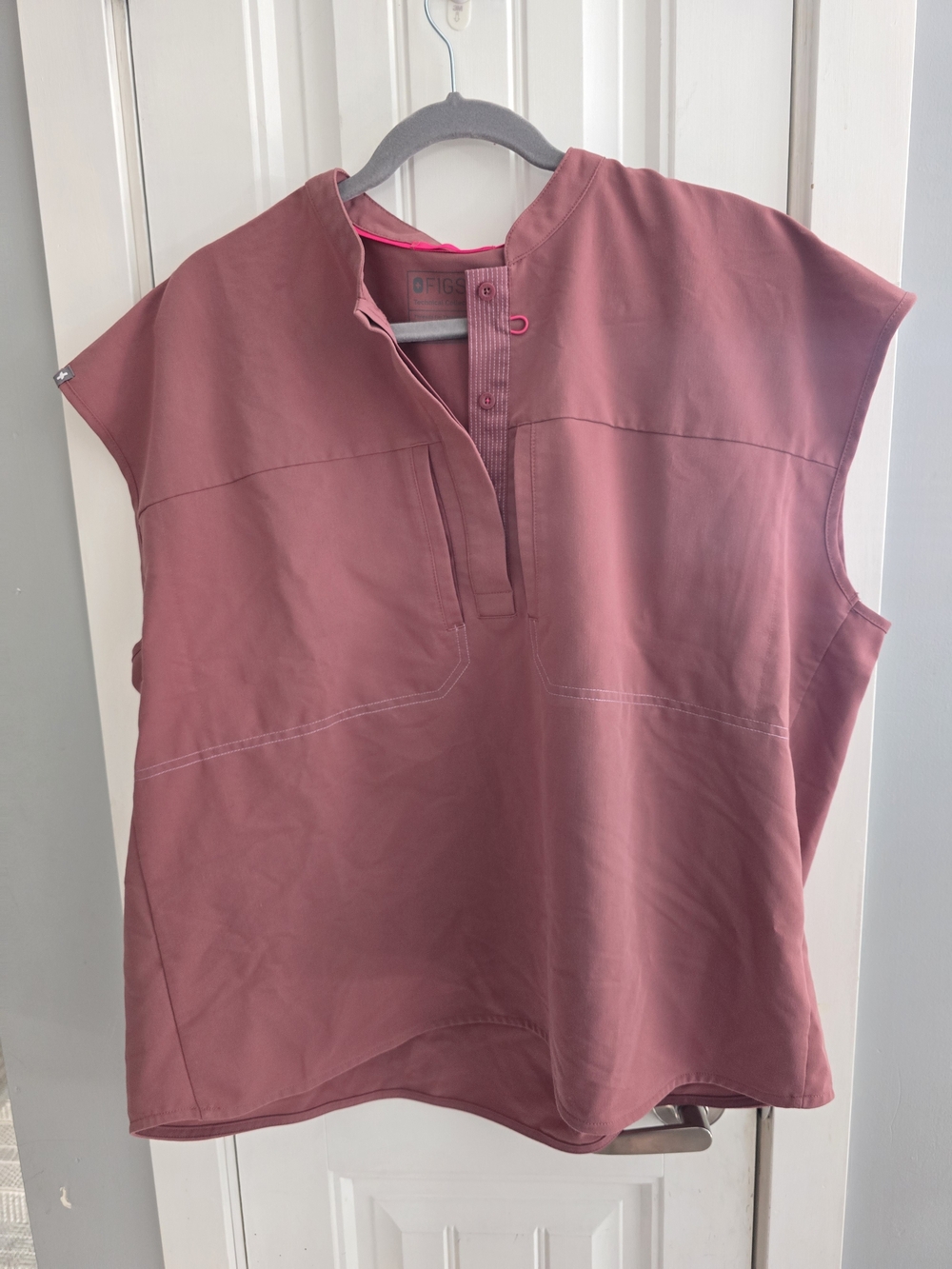 FIGS Bonsai Relaxed Scrub Top XL